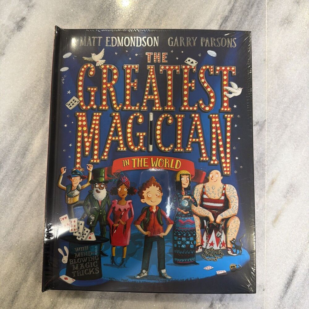 The Greatest Magician in the World by Matt Edmondson Sealed Magic Set Book